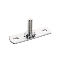 M10 Male Centre Mounting Plate Gal (20 Per Pkt)