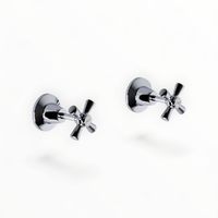 Old Kent Wall Top Assemblies Chrome Plated