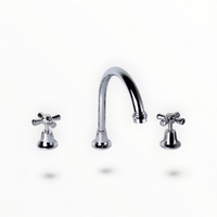 Old Kent Hob Sink Set Chrome Plated LF