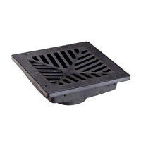 225mm Shallow Pit With Black Polymer Grate