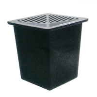 250mm Rainwater Pit With AluMinium Grate