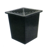 300mm Stormwater Pit With Black Polymer Grate