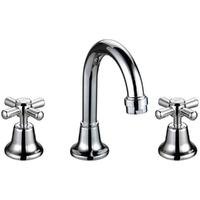 Whitehall Chrome Plated Basin Set Anti Vandal Jumper Valve