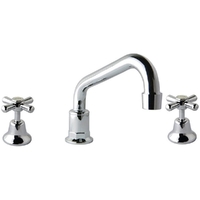 Whitehall Chrome Plated Hob Sink Set Anti Vndl Jumper Valve