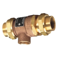 Dual Check Valve with Intermediate Atmos Port FI x FI Lead Free Watts 20 mm (3/4")