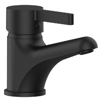 Adero Basin Mixer - 4 Star Matt Black (Lf)
