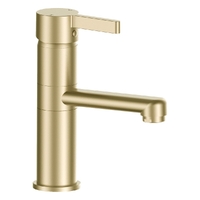 Adero Medium Basin Mixer - 6 Star  Brushed Gold (Lf)