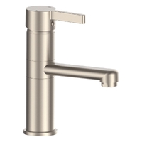 Adero Medium Basin Mixer - 4 Star Brushed Nickel (Lf)
