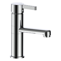 Adero Medium Basin Mixer - 4 Star Chrome (Lf)