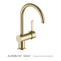 Adero Horizontal Sink Mixer - 4 Star Gold (Lf)