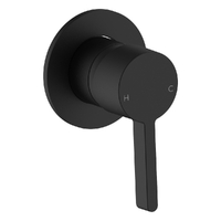 Adero Wall Mixer Matt Black (Lf)
