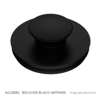 32Mm Anello Stopper Brushed Black Sapphire