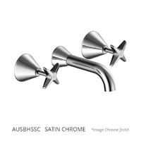 Aurora Star Bath Set - Jumper Valve Satin Chrome