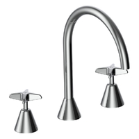 Aurora Star Hob Spa Set - 3/4 Turn Ceramic Chrome