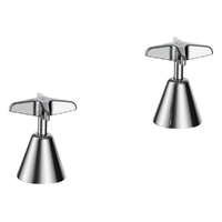 Aurora Star Sink/Basin Top Assembly - 3/4 Turn Ceramic Chrome (Lf)