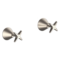 Aurora Star Wall Top Assembly - 3/4 Turn Ceramic Brushed Nickel (Lf)