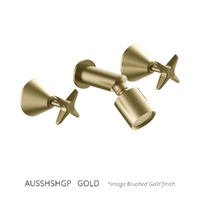 Aurora Star Shower Set - Sileno Shower - 3 Star - Jumper Valve Gold