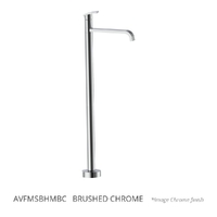 Aviad Bath Filler - Swivel Brushed Chrome