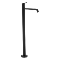 Aviad Bath Filler - Swivel Matt Black Trim Kit