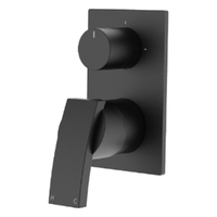 Aviad Rotary Diverter Wall Mixer Gunmetal Trim Kit