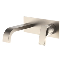 Aviad Horizontal Wall Mixer Set - Bath - 156Mm Outlet Brushed Nickel Trim Kit
