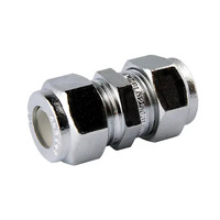 20C X 20C Nylon Compression Union Chrome Plated 