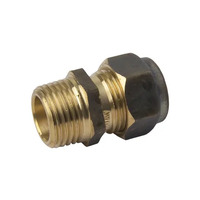 15MI X 15C Nylon Compression Union Brass 