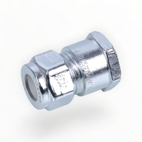 Nylon Compression Union Chrome Plated 15FI X 15C LF