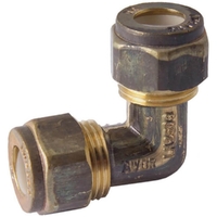 15C X 15C Elbow C X C Nylon Compression Brass