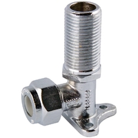15MI X 15C Chrome Elbow MI X C Extended Lugged Nylon Compression Brass