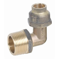 15MI X 20C Flared Compression Elbow Reducing Brass 