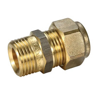 20MI X 20C Copper Compression Union Brass 