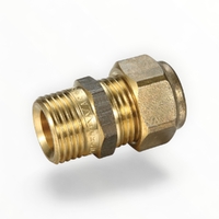 20MI X 20C Union MI X C Copper Compression Brass