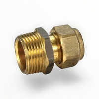 Copper Compression Union BR 20MI X 15C Reducing LF