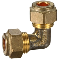 20C X 20C Elbow C X C Copper Compression Brass