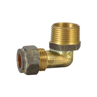 20MI X 15C Copper Compression Elbow Reducing Brass 