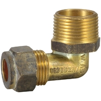 20MI X 15C Elbow MI X C Reducing Copper Compression Brass