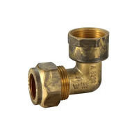20FI X 20C Copper Compression Elbow Brass 