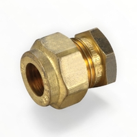 Copper Compression Stop End BR 20MM LF