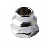 15mm Flared Compression Nut Chrome Plated 