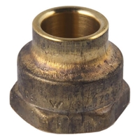 Flared Compression Nut BR 25MM LF