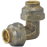 20mm FL X 20mm FL Flared Compression Elbow Brass