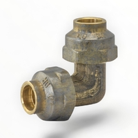 Flared Compression Elbow BR 25C X 25C LF