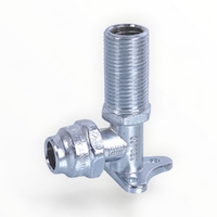 Flared Compression Elbow Lugged Chrome Plated 15MI X 15C LF