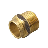 20OD X 20MI Connector (No.3) Brass 