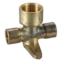 Tee Cap Lugged (No.30) BR 15OD X 15OD X 15FI LF