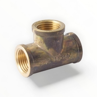 25mm Tee FI Brass