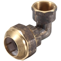 Poly Connection Elbow Brass 25FI X 32PE AW4207