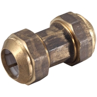 Poly Connection Union Brass 25PE X 25PE