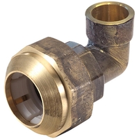 Poly Connection Elbow Brass 20CU X 25PE AW4216